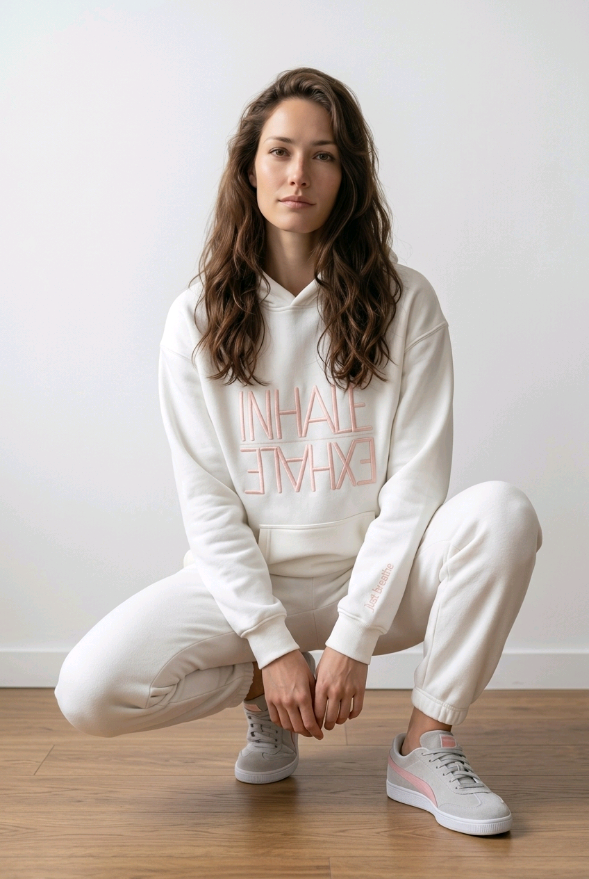 INHALE EXHALE- JUMPER embroidered