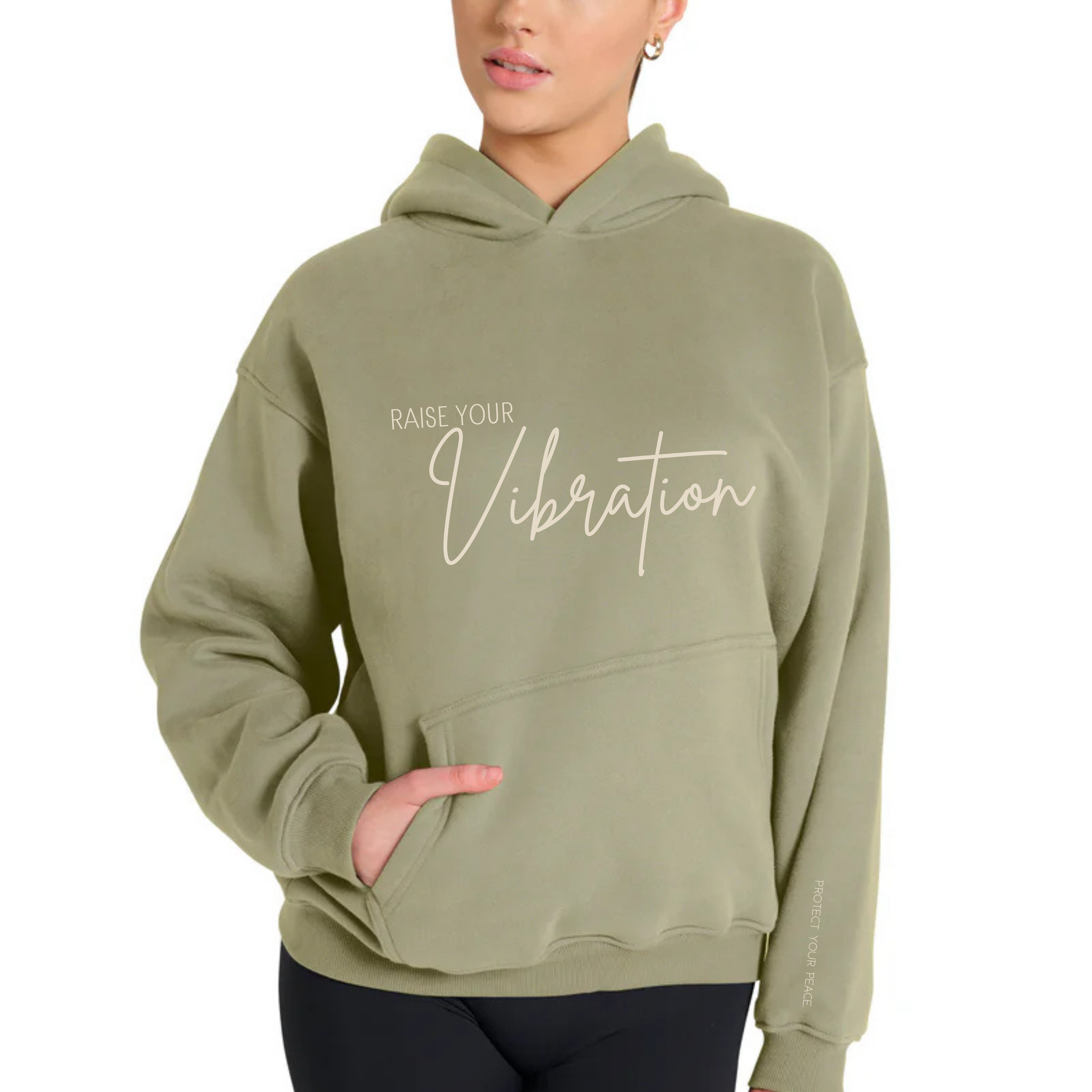 RAISE YOUR VIBRATION - HOODIE embroidered