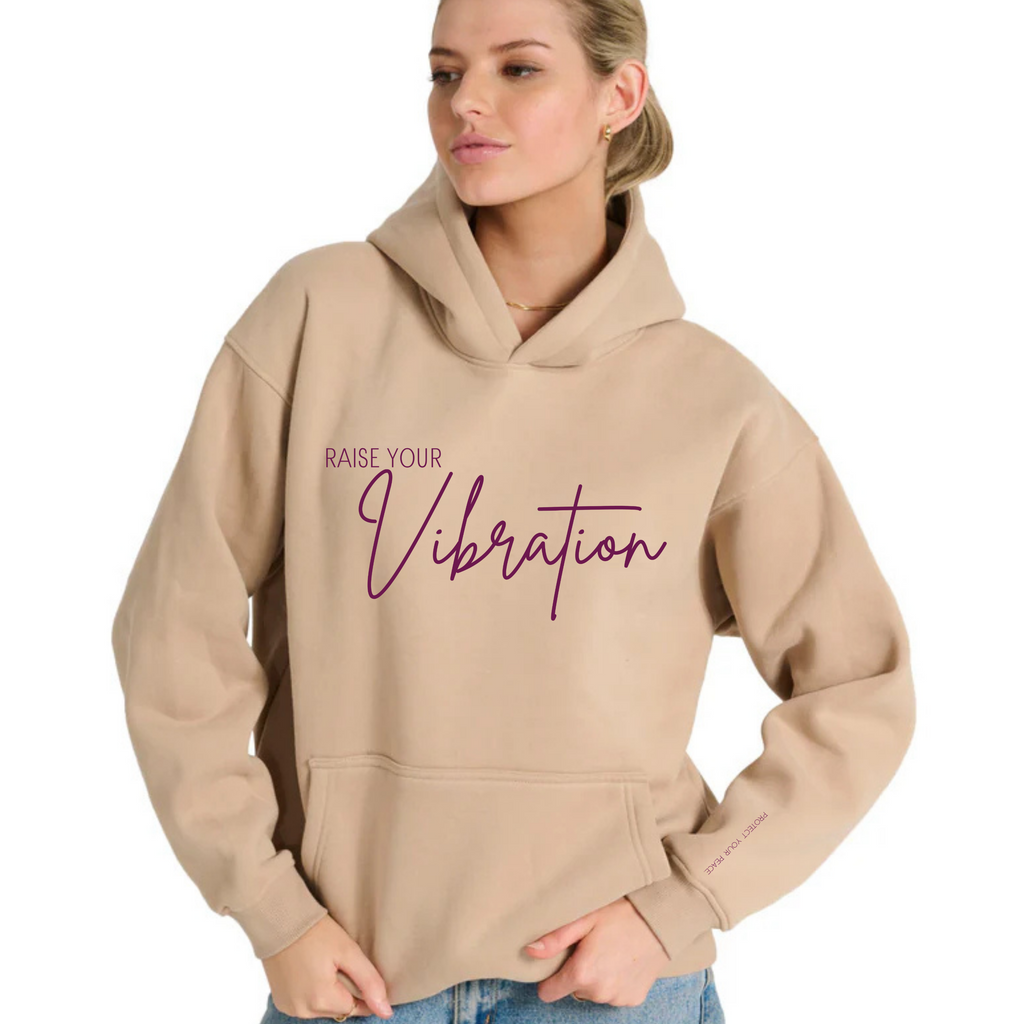 RAISE YOUR VIBRATION - HOODIE embroidered