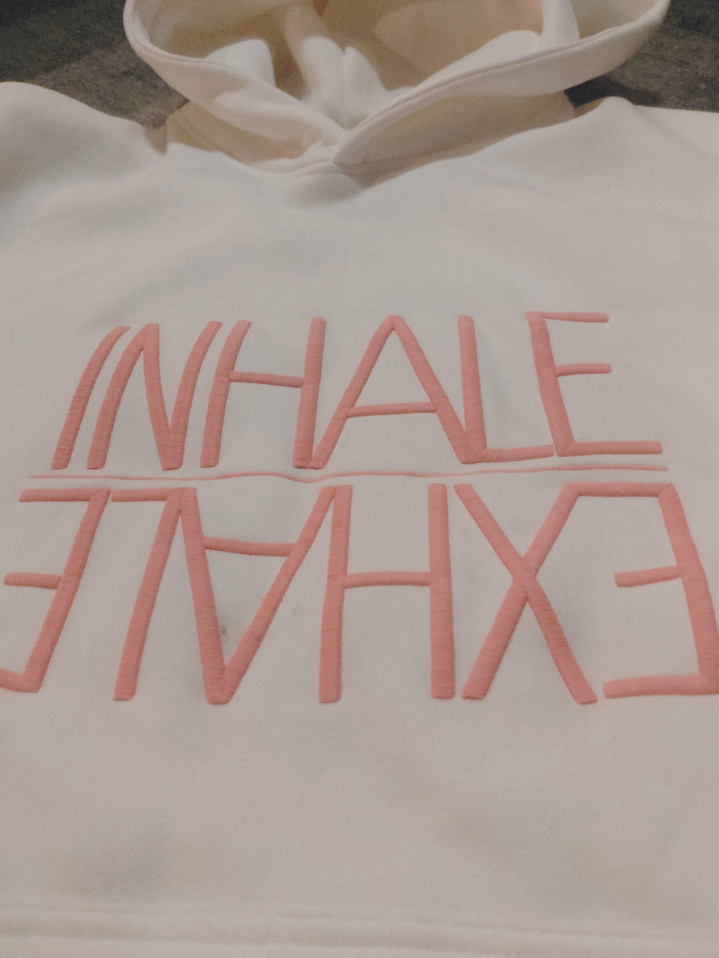 INHALE EXHALE- JUMPER embroidered