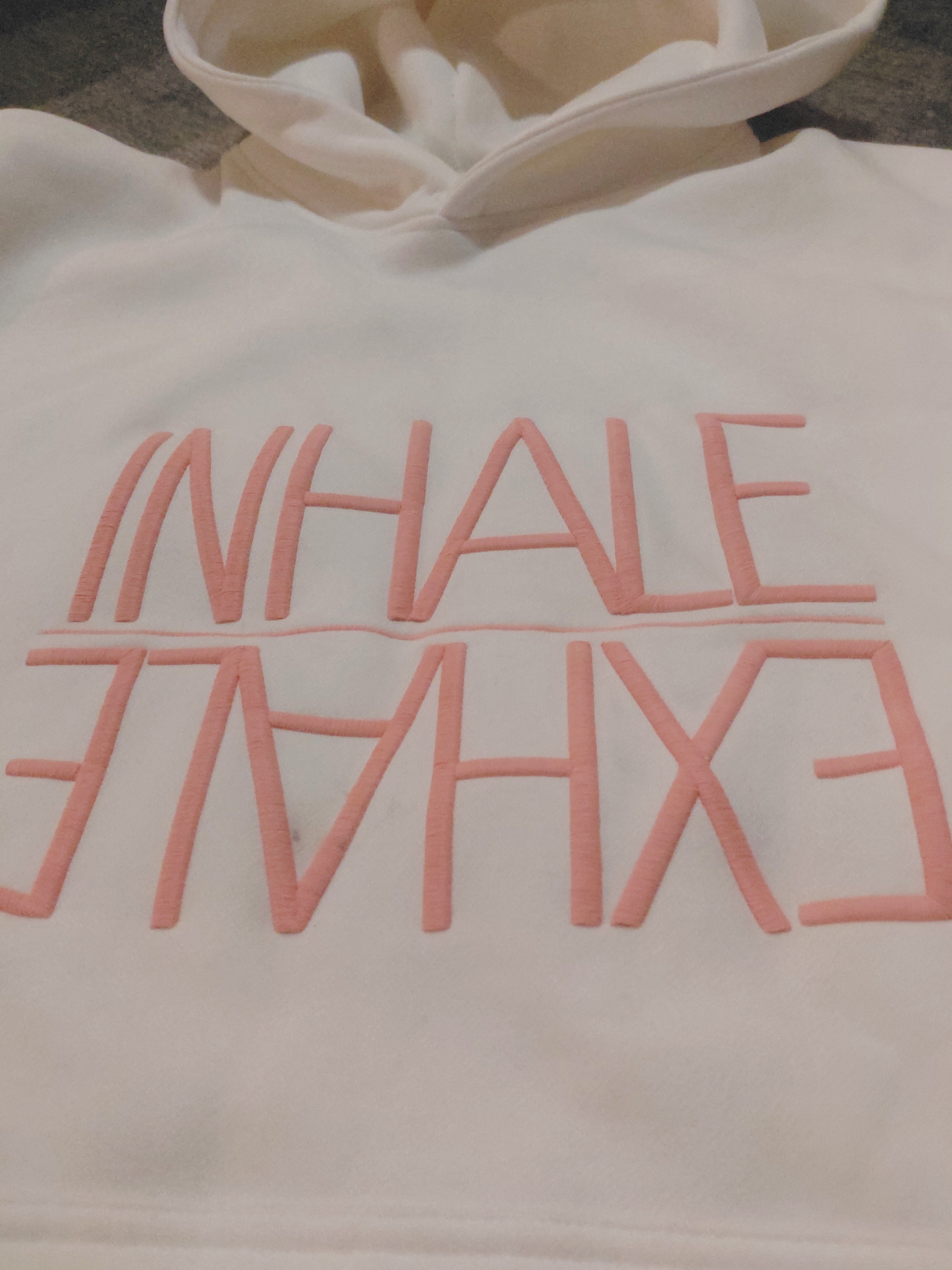 INHALE EXHALE- JUMPER embroidered