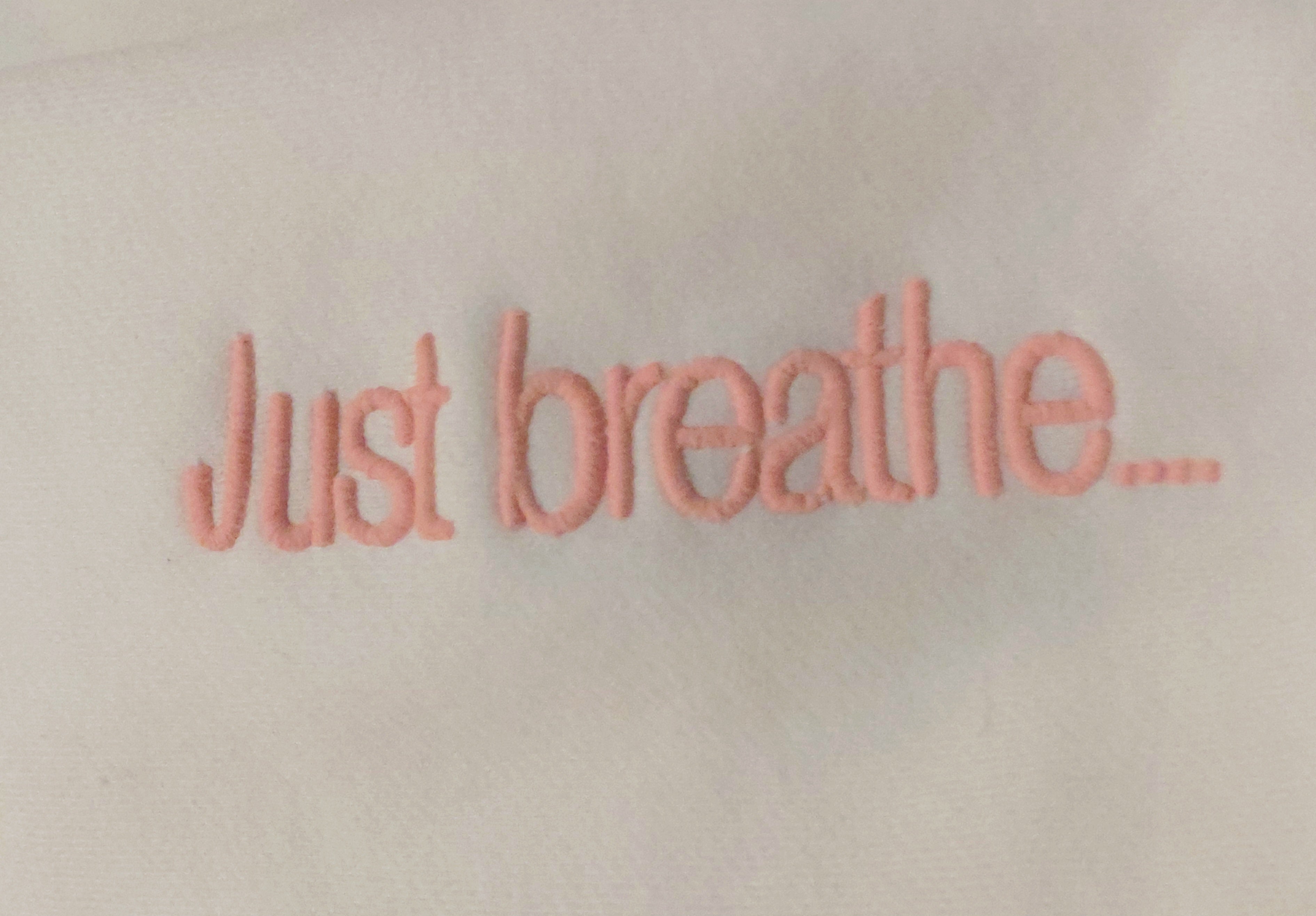 INHALE EXHALE- JUMPER embroidered