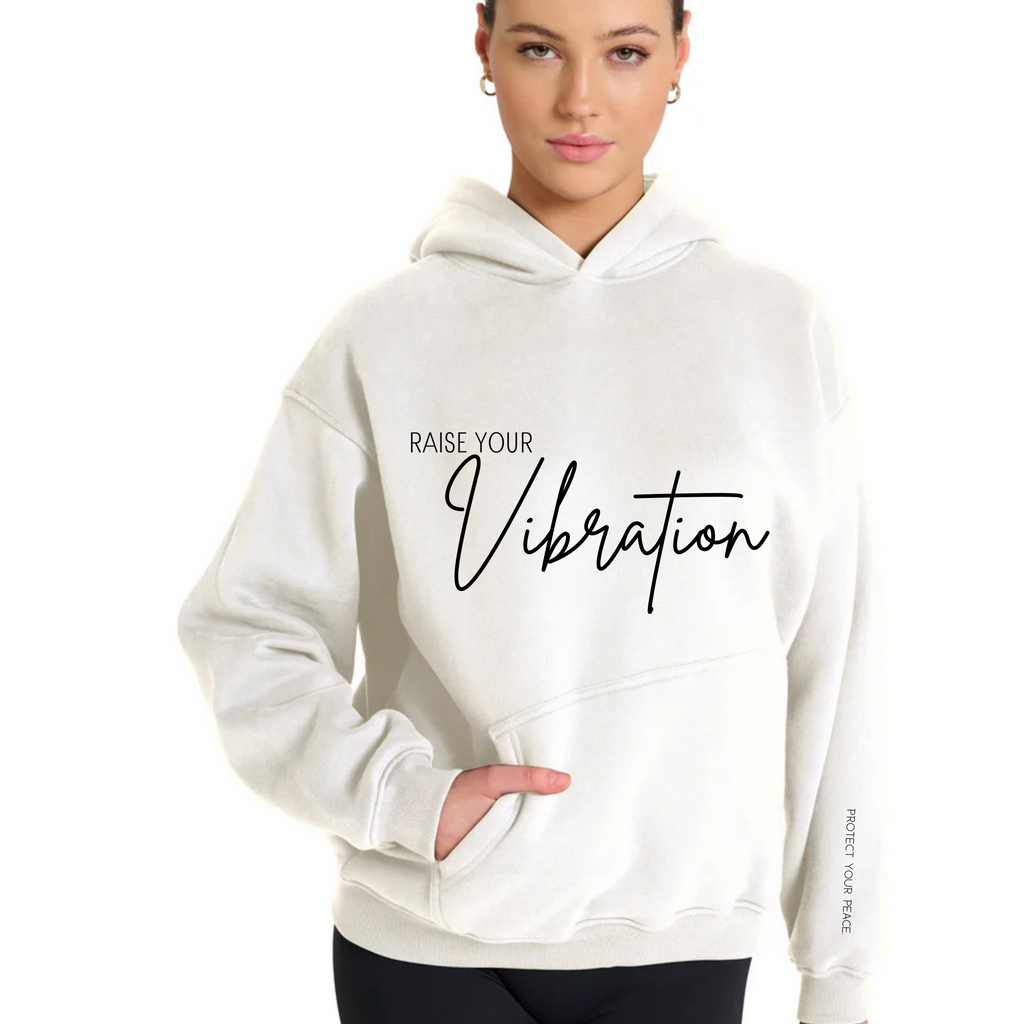 RAISE YOUR VIBRATION - HOODIE embroidered