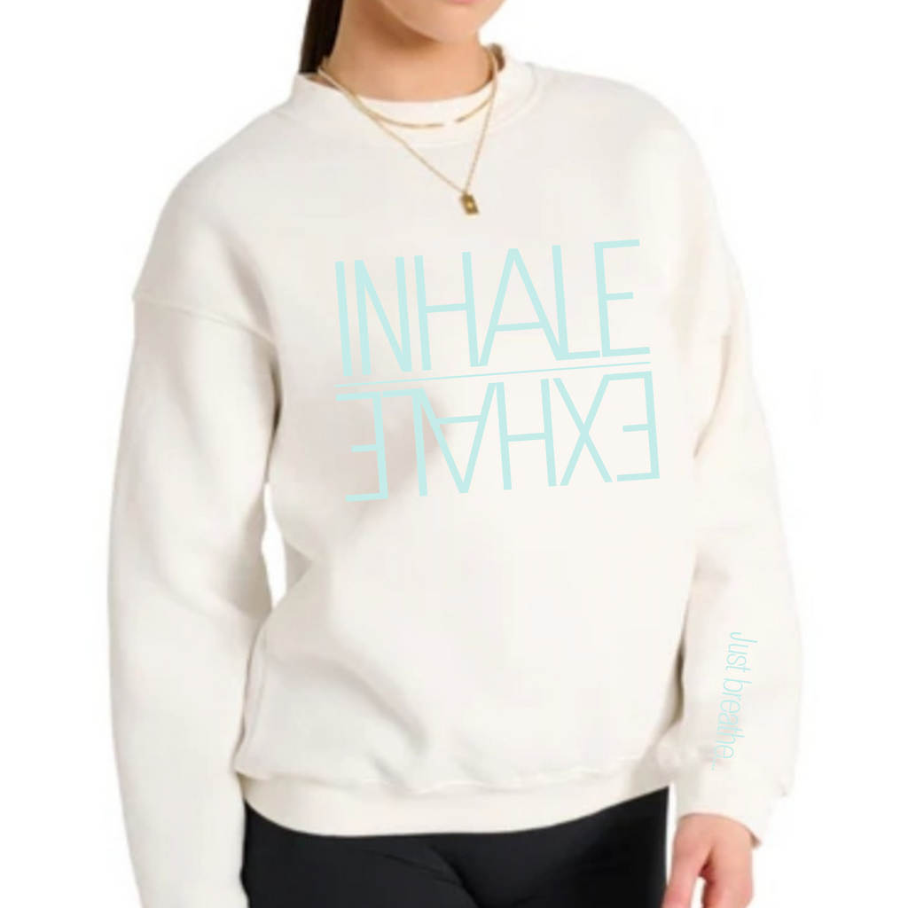 INHALE EXHALE- JUMPER embroidered