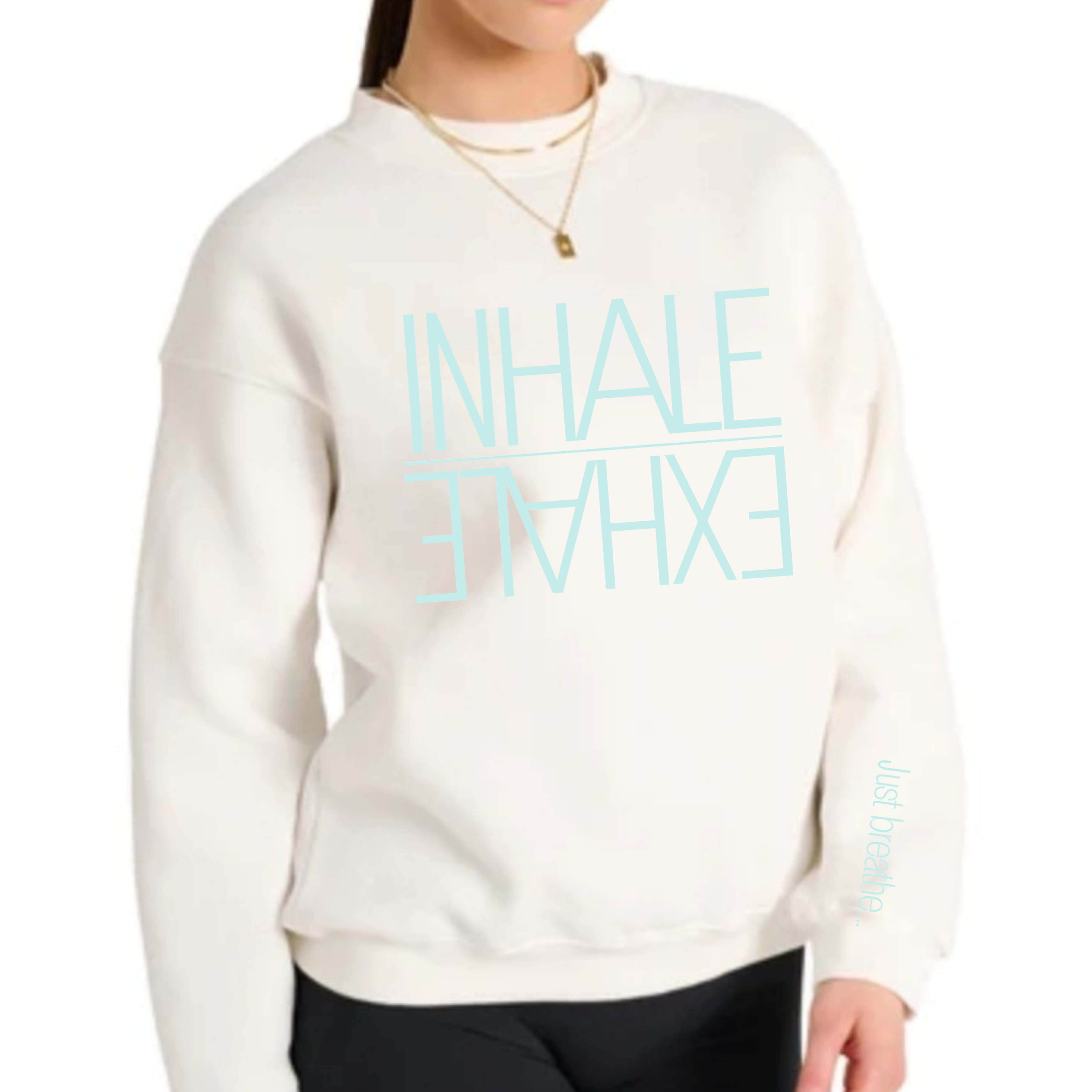 INHALE EXHALE- JUMPER embroidered