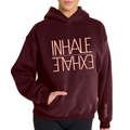 INHALE EXHALE- HOODIE embroidered